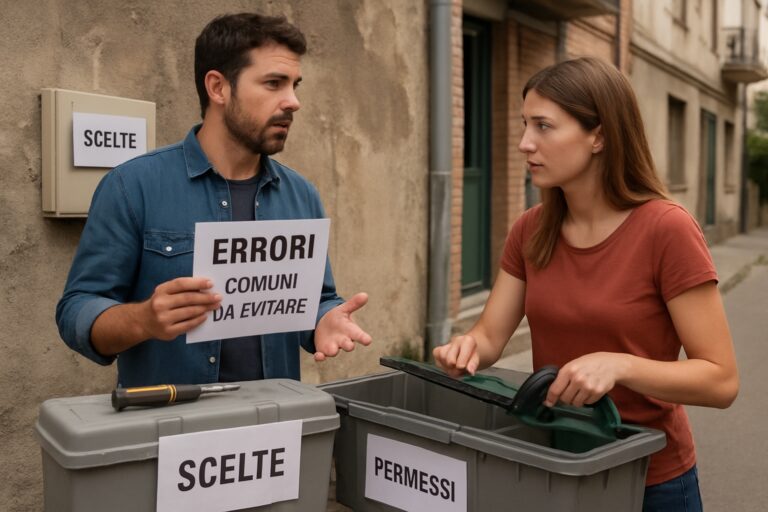 Confronto operativo tra opzioni: scelte corrette, autorizzazioni e cura nel tempo